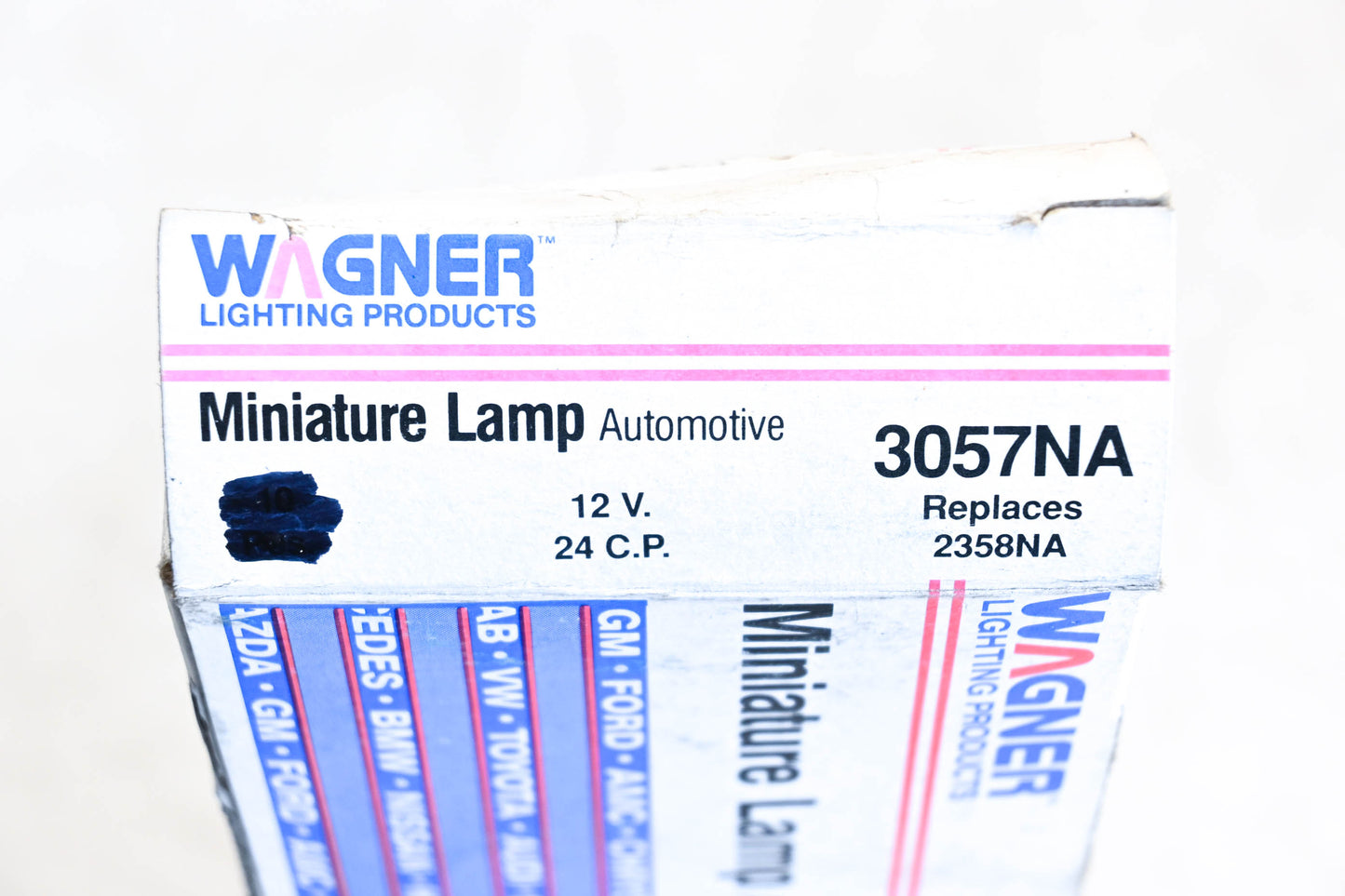 Wagner 3057NA, T3057NA Multi-Purpose Miniature Light Bulbs Qty 2 NOS