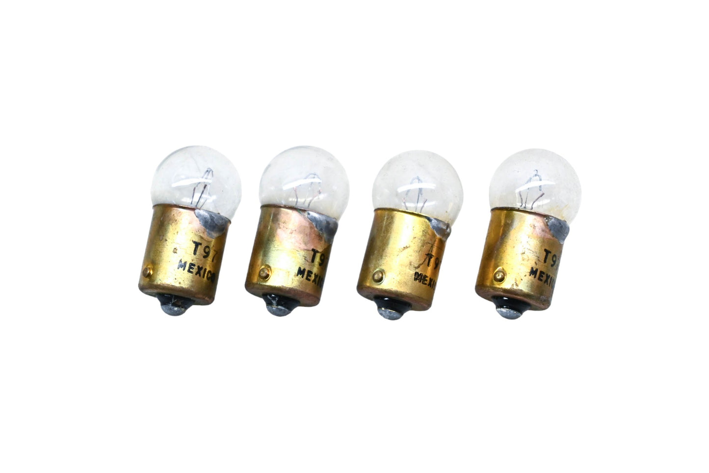 Aftermarket 97, T97 Miniature Light Bulbs Qty 4 NOS
