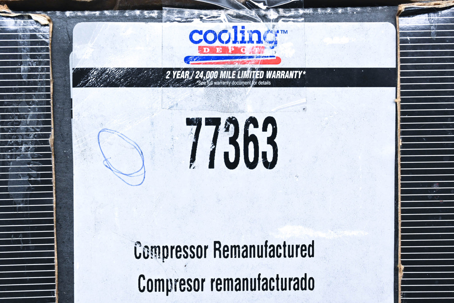 Cooling Depot 77363 Four Seasons Remanufactured A/C Compressor