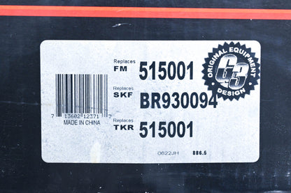 Auto Extra 515001, BR930094 Wheel Hub & Bearing Assembly NOS