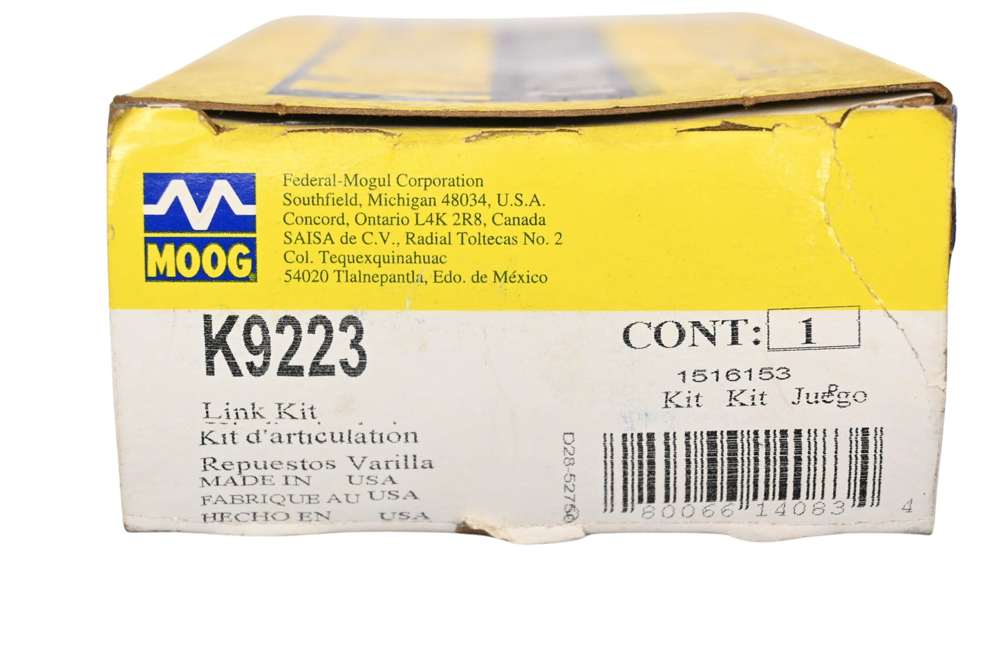 MOOG K9223 Front Sway Bar Link Kit NOS