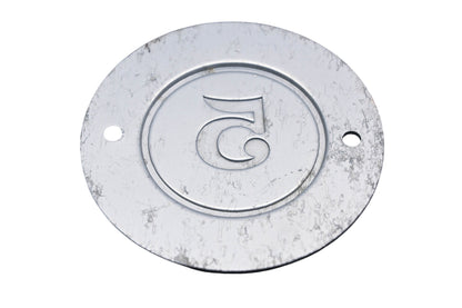 OEM Harley-Davidson DD010-9 5 Speed Transmission Aluminum Side Plate Emblem