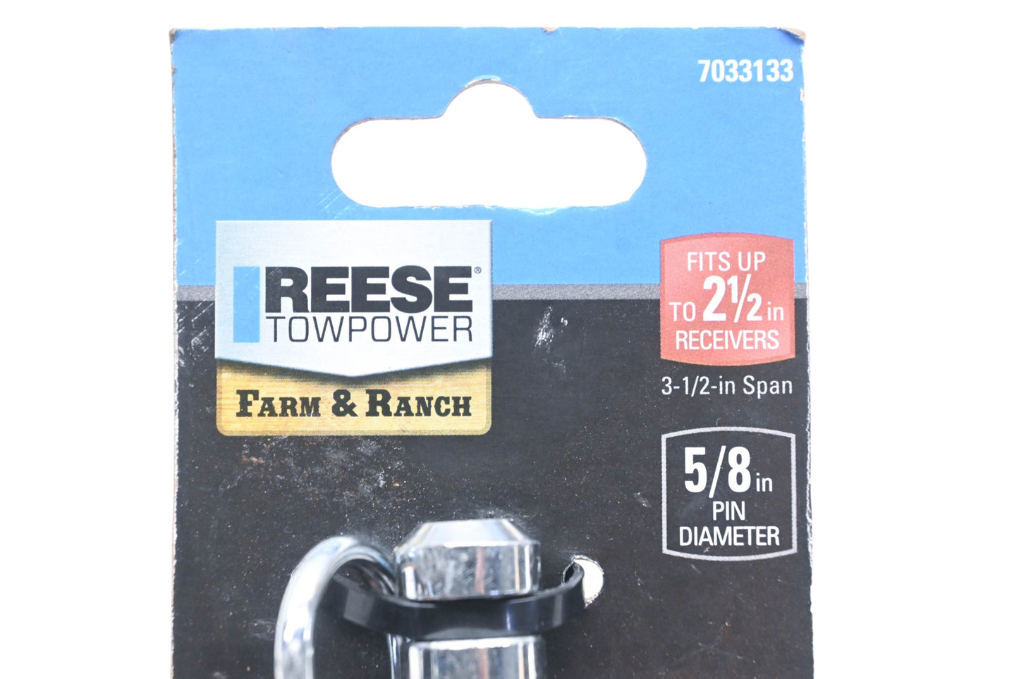 Reese 7033133 Class V 5/8" Hitch Pin & Clip Kit NOS