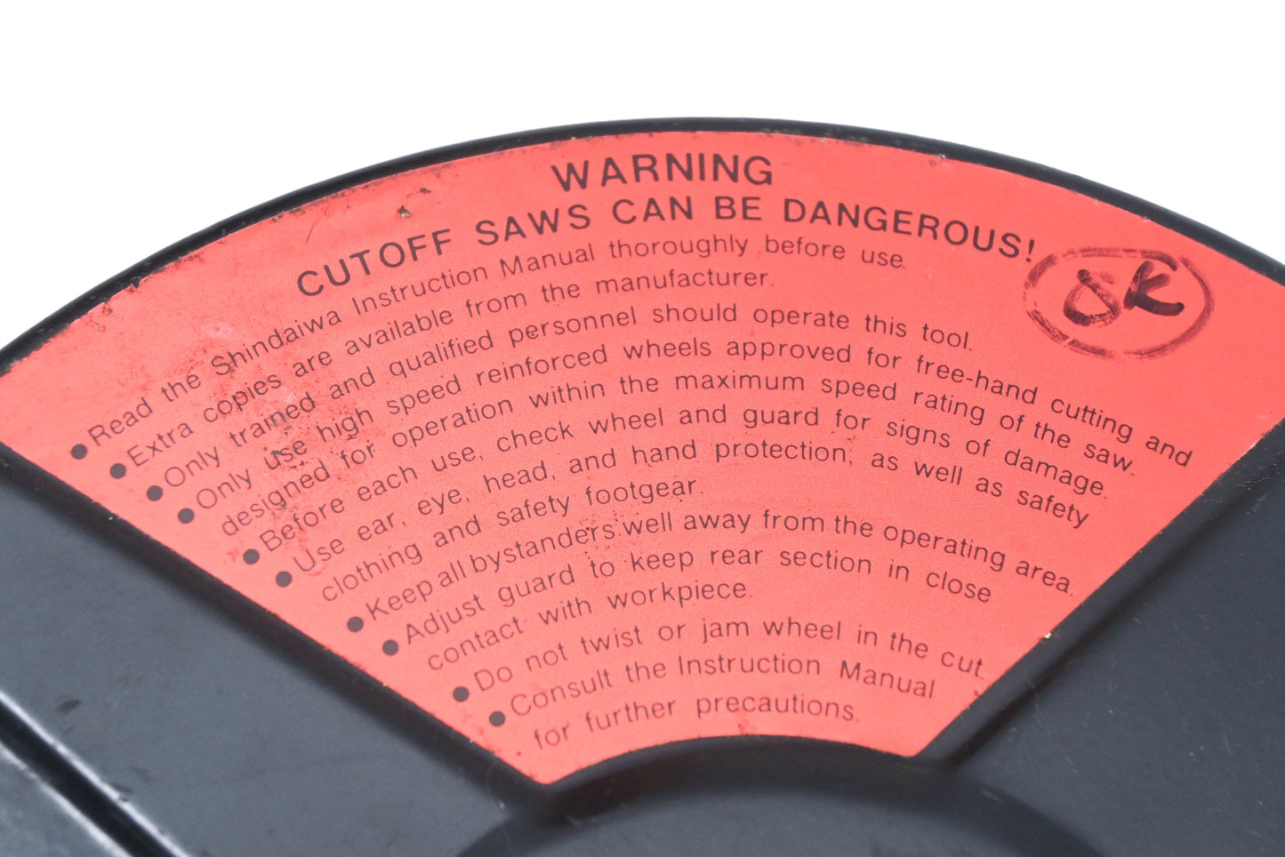 Shindaiwa C370000100 Cut-Off Blade Guard