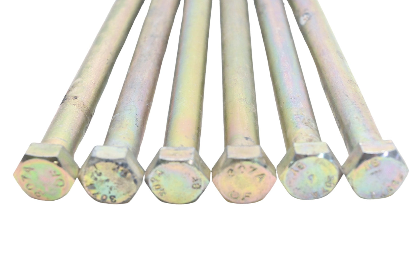 Aftermarket DE013-23 Grade 307A 1/2-13 x 7-1/2" x 3/4" Hex Head Bolts Qty 6