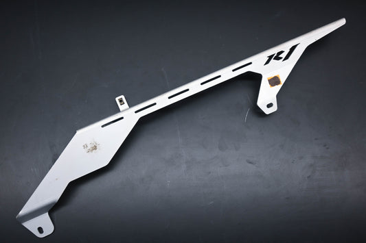 New OEM Yamaha 5VY-22311-00-00 YZF-R1 Silver Aluminum Chain Guard NOS