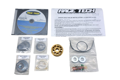Race Tech SMGVQR4602, SMGV QR4602 Gold Valve Shock System Kit NOS