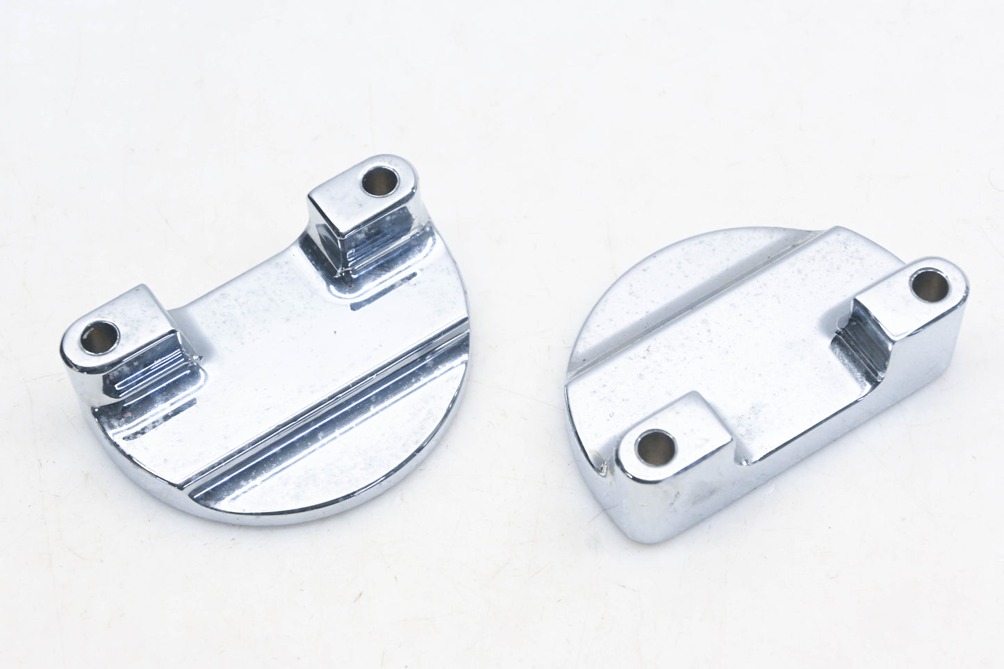 Drag Specialties 1410-0021 Chrome Front Fender Adapters Qty 2