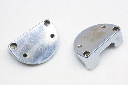 Drag Specialties 1410-0021 Chrome Front Fender Adapters Qty 2