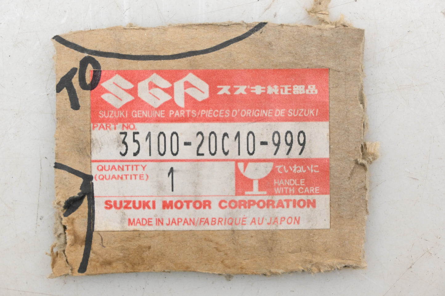 New OEM Suzuki 35100-20C10-999 Koito Headlight Assembly 12v 60/55w NOS