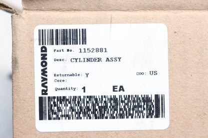 Raymond 1152881 Cylinder Assembly