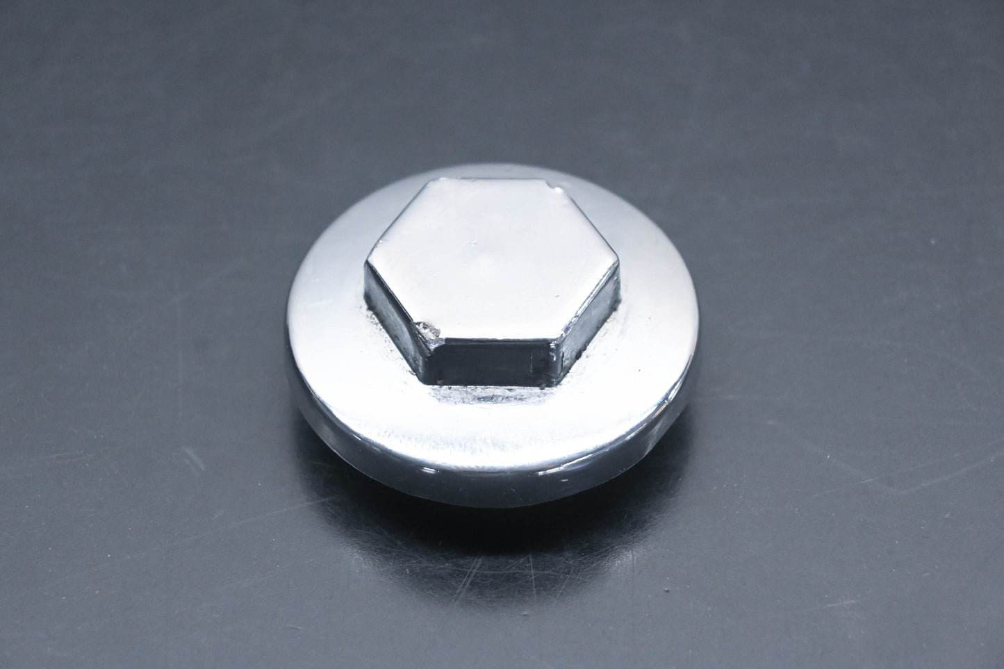 Aftermarket IF 7X Chrome Tappet Cap 23mm Hex