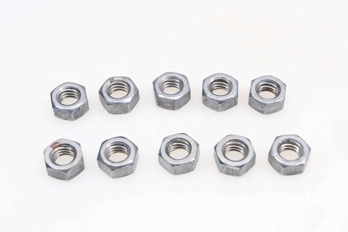 Aftermarket YM001-12 5/16-18 x 1/2" x 1/2" Steel Nuts Qty 10 NOS