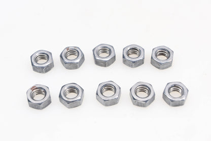 Aftermarket YM001-12 5/16-18 x 1/2" x 1/2" Steel Nuts Qty 10 NOS