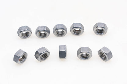 Aftermarket YM001-12 5/16-18 x 1/2" x 1/2" Steel Nuts Qty 10 NOS