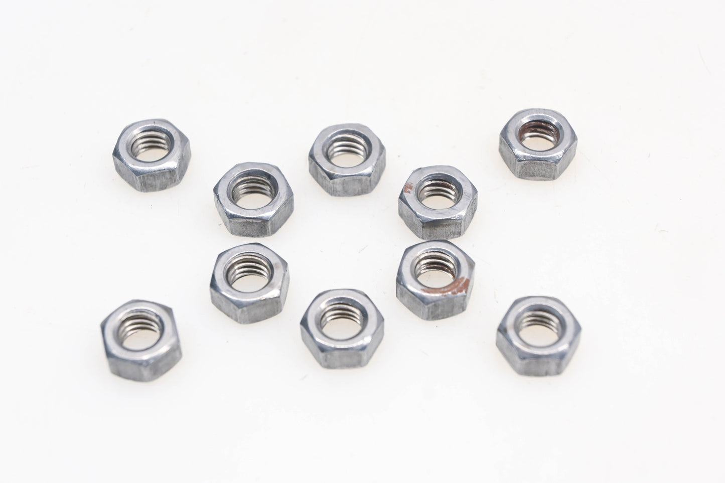 Aftermarket YM001-12 5/16-18 x 1/2" x 1/2" Steel Nuts Qty 10 NOS