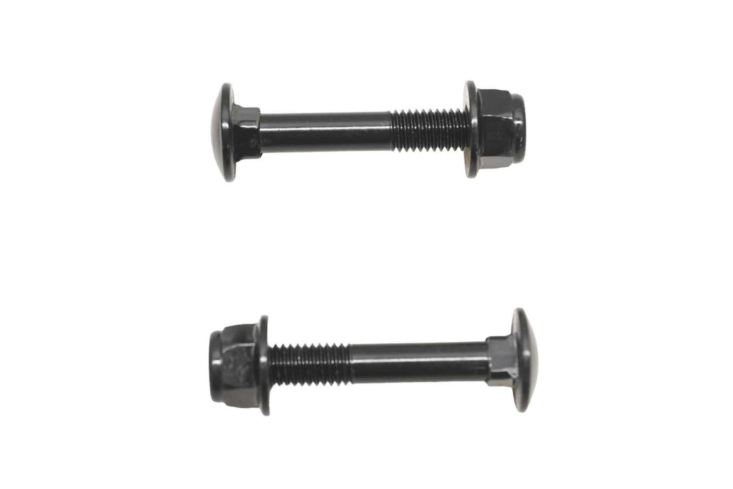 Aftermarket IQ033-5 Black M8-1.25 x 50mm Carriage Bolts & Nuts Qty 2 NOS