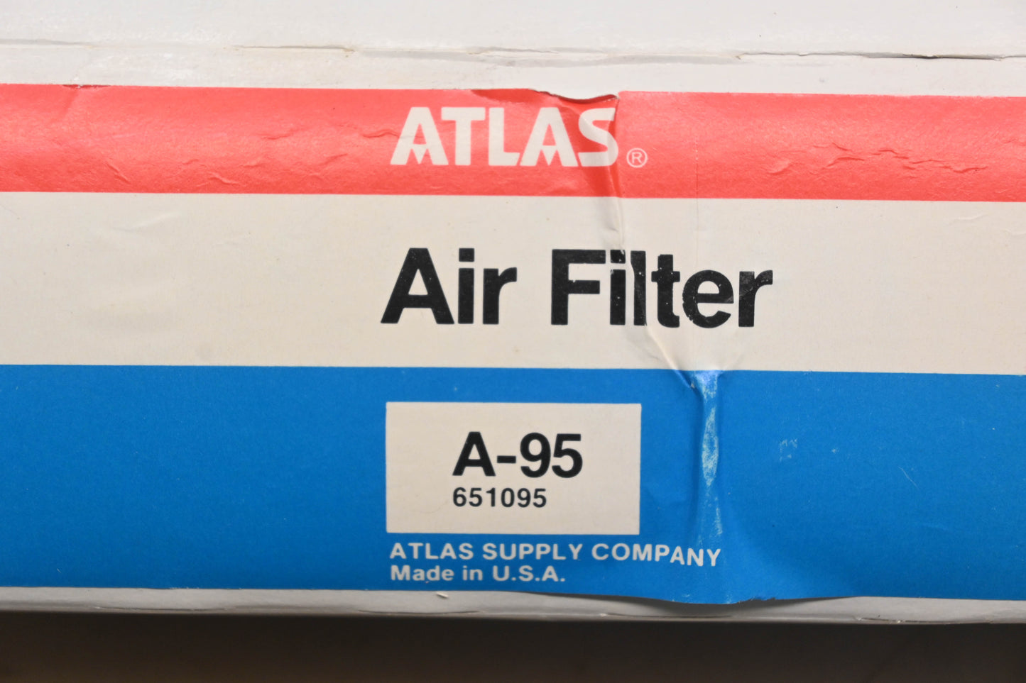 Atlas A-95, 651095 Air Filter NOS