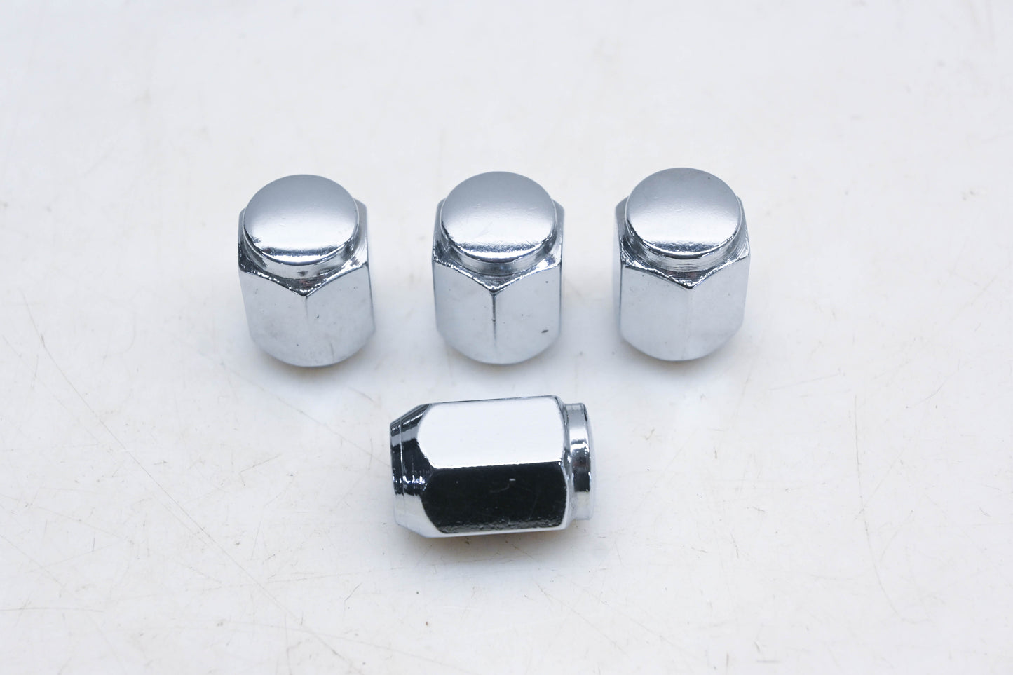 Aftermarket IQ033-6 Chrome 3/8-24 x 5/8" Lug Nuts Qty 4 NOS