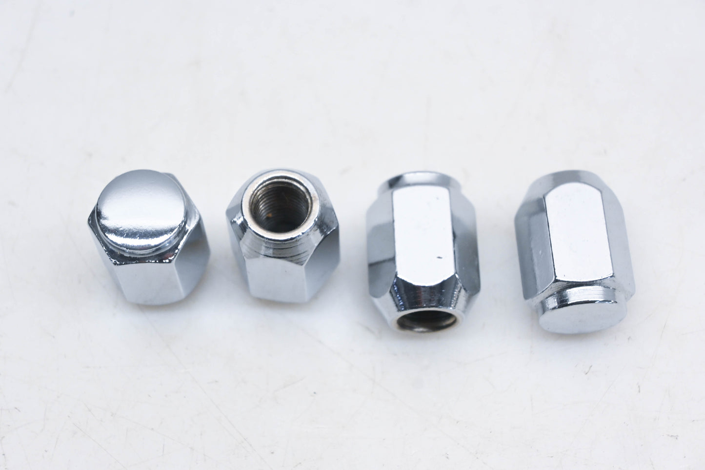 Aftermarket IQ033-6 Chrome 3/8-24 x 5/8" Lug Nuts Qty 4 NOS