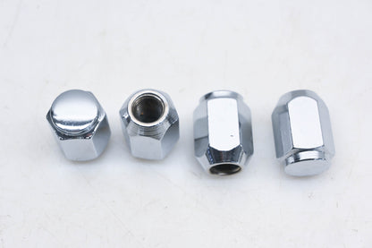 Aftermarket IQ033-6 Chrome 3/8-24 x 5/8" Lug Nuts Qty 4 NOS