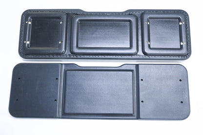 New OEM Polaris 2683124-070 Black Bench Seat Backrest NOS