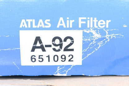 Atlas A-92, A92, 651092 Air Filter NOS