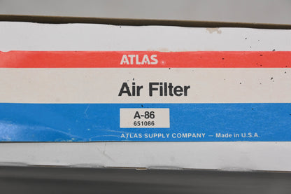 Atlas A-86, 651086 Air Filter NOS