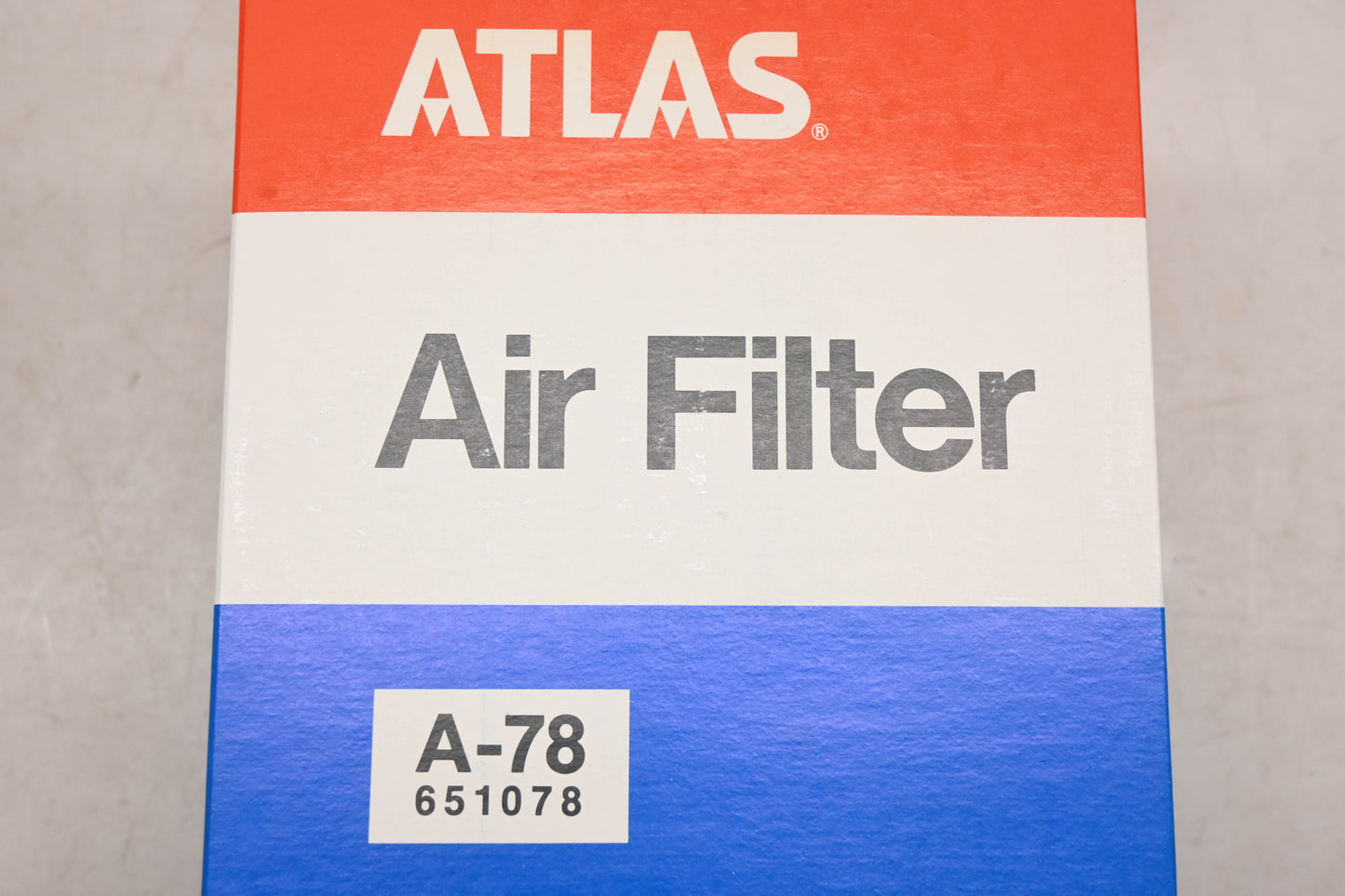 Atlas A-78, 651078 Air Filter NOS