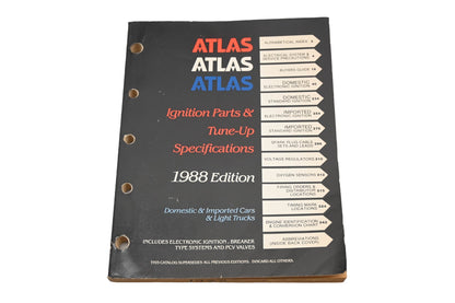Atlas A-1002 1988 Ignition Parts & Tune-Up Specifications Catalog