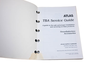 Atlas 2206 (10-88), 2206 1988 TBA Service Guide