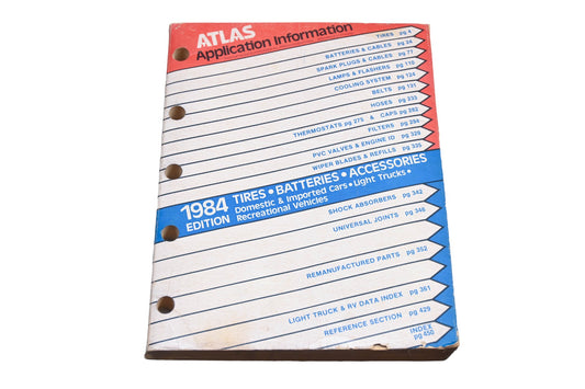 Atlas 2016 (2-84), 2016 1984 Application Information Catalog