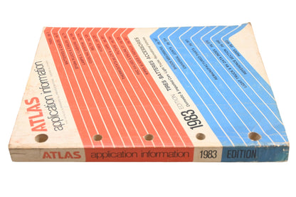 Atlas 1965 (2-83), 1965 1983 Application Information Catalog