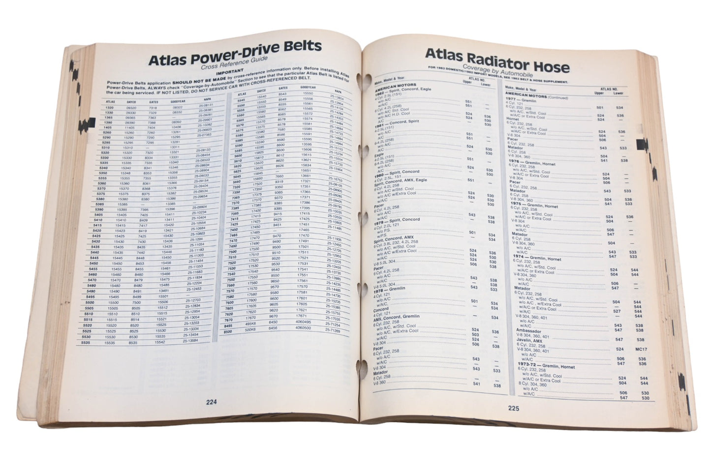 Atlas 1965 (2-83), 1965 1983 Application Information Catalog