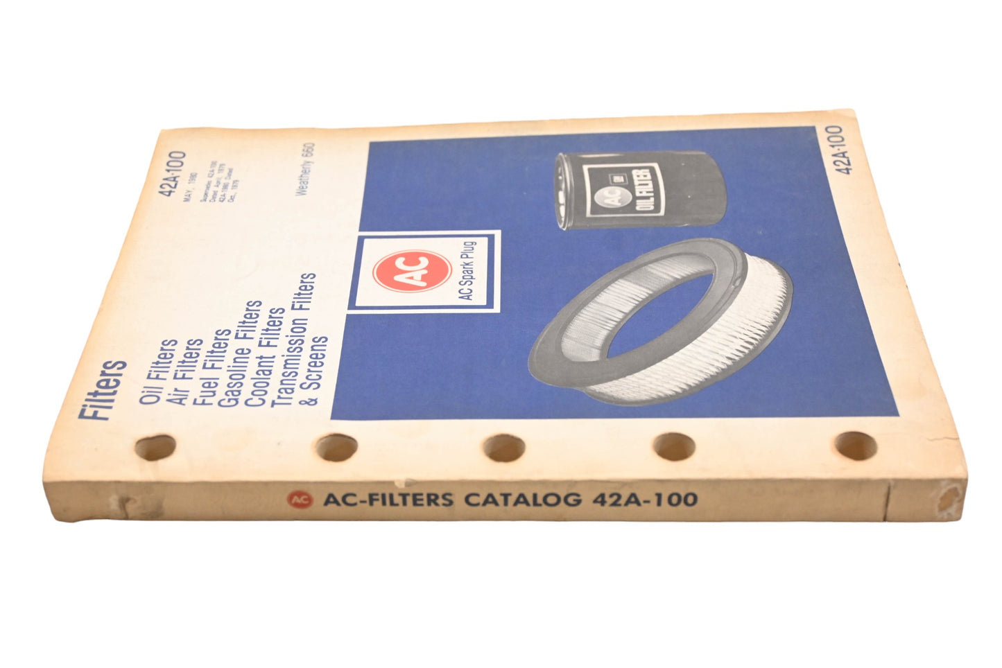 AC 42A-100 1980 Filter Application Catalog