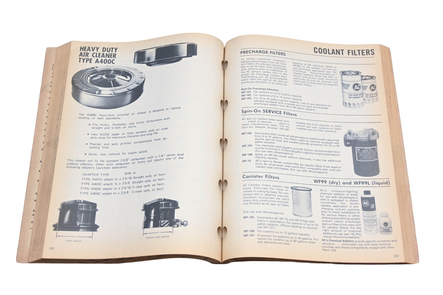 AC 42A-100 1980 Filter Application Catalog