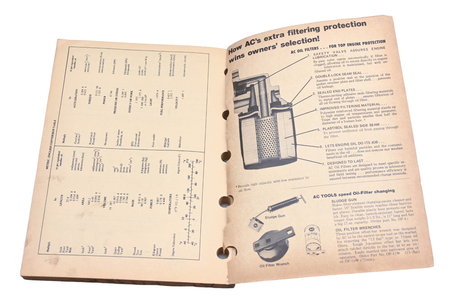 AC 42A-100 1980 Filter Application Catalog