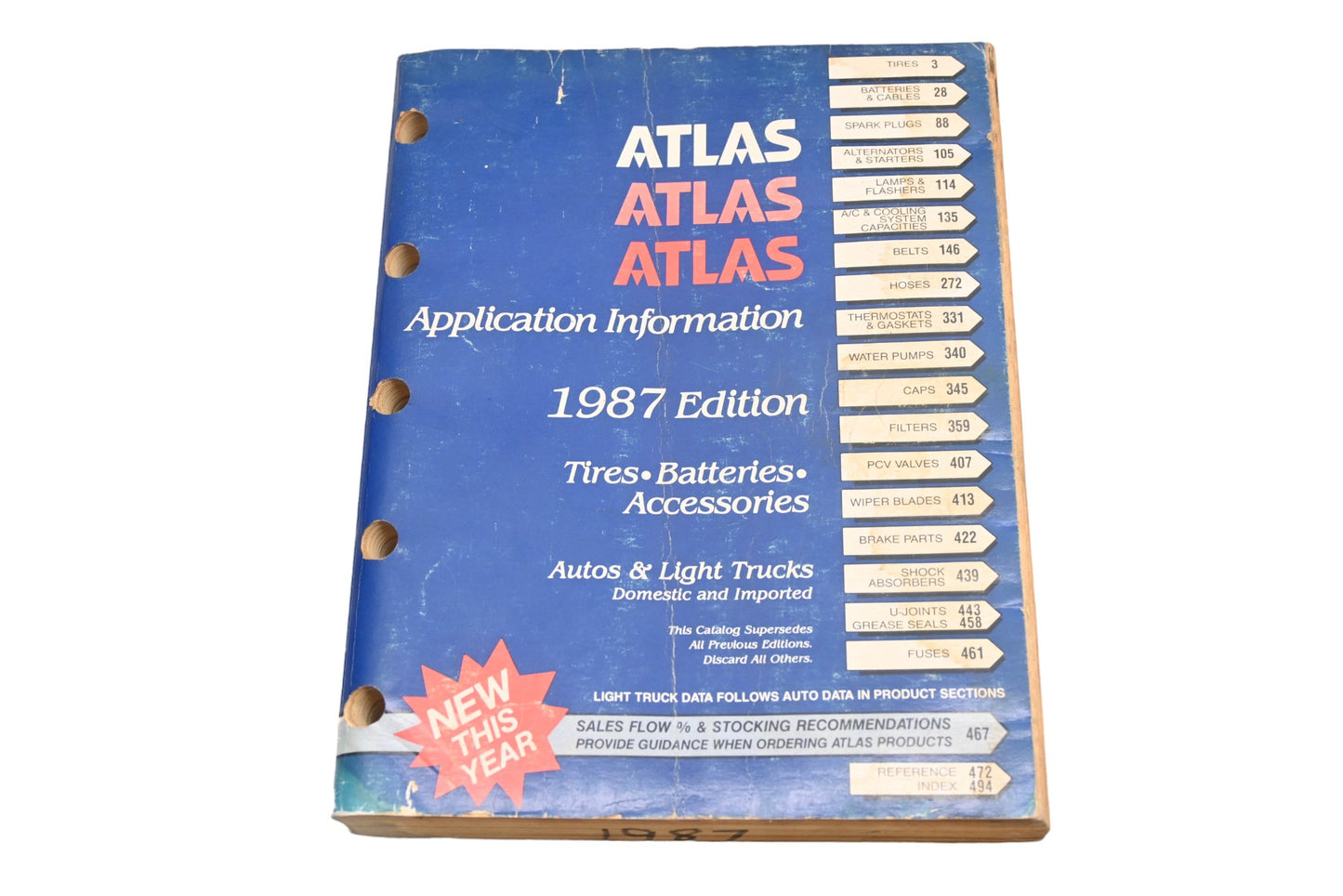 Atlas 2139 ( 2-87), 2139 1987 Application Information Catalog