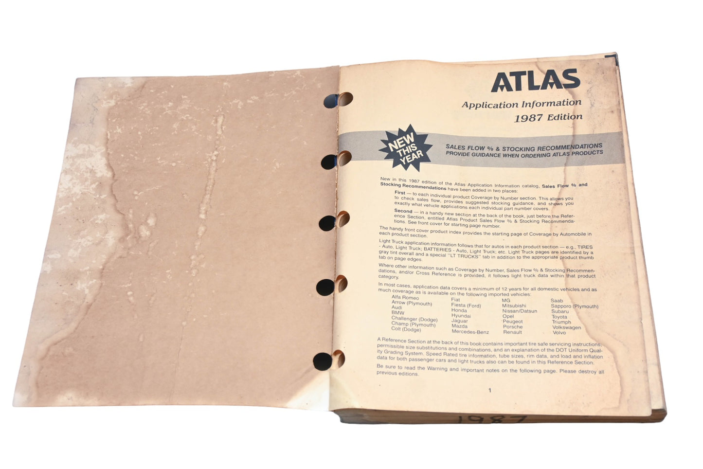 Atlas 2139 ( 2-87), 2139 1987 Application Information Catalog