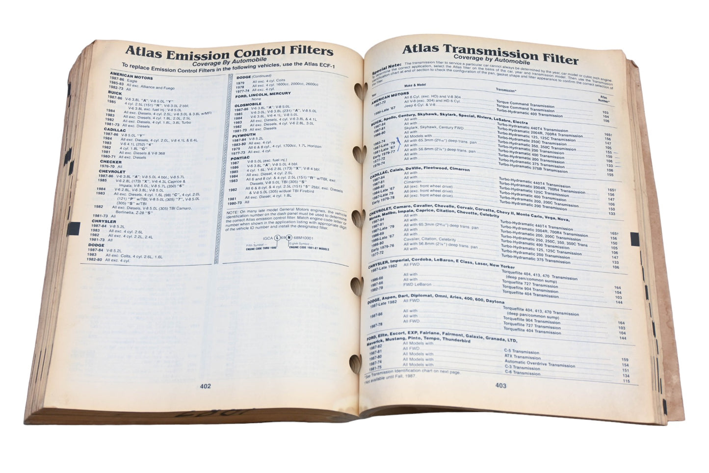 Atlas 2139 ( 2-87), 2139 1987 Application Information Catalog
