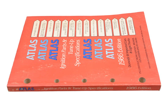 Atlas A-1000 1986 Ignition Parts & Tune-Up Specifications Catalog