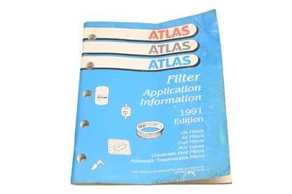 Atlas YF015-23 1991 Filter Application Catalog