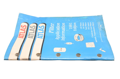 Atlas YF015-23 1991 Filter Application Catalog