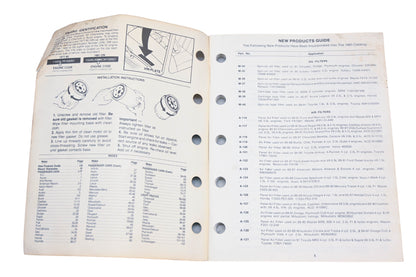 Atlas YF015-23 1991 Filter Application Catalog