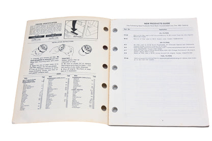 Atlas YF015-25 1992 Filter Application Catalog