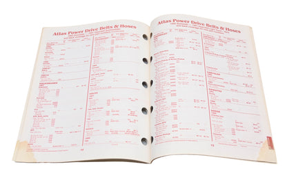 Atlas 2360 (6-92), 2360 1992 Belt & Hose Application Supplement