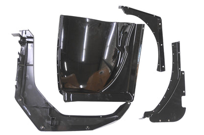 New OEM Kawasaki 99999-0593 Black Floor Cover Guard Kit NOS