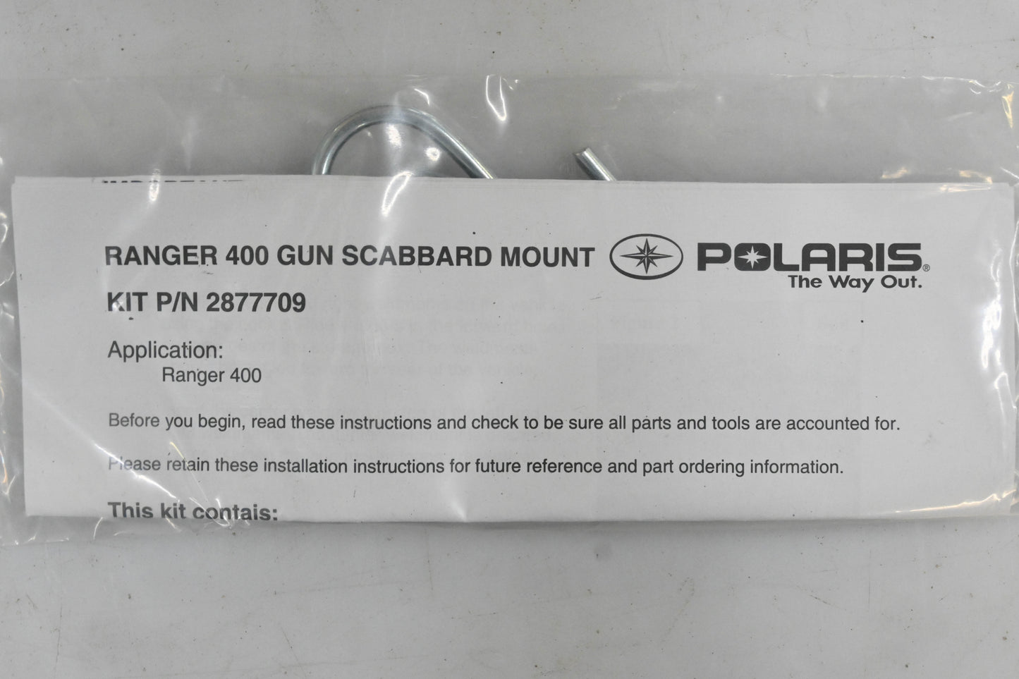 New OEM Polaris 2877709 Gun Scabbard Mount Kit NOS