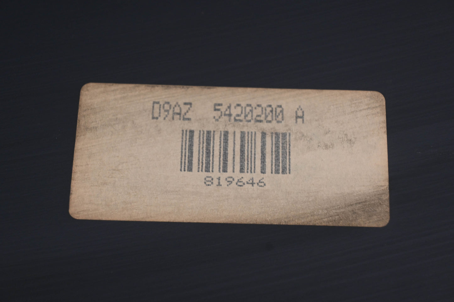 New OEM Ford D9AZ-5420200A, D9AZ5420200A Outer Right Door Panel NOS