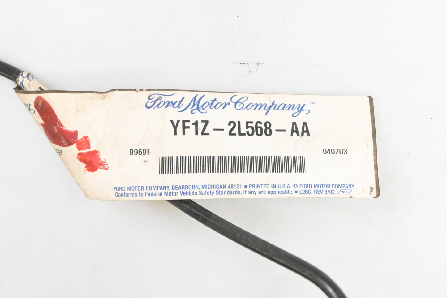 New OEM Ford YF1Z-2L568-AA, YF1Z2L568AA Brake Line NOS